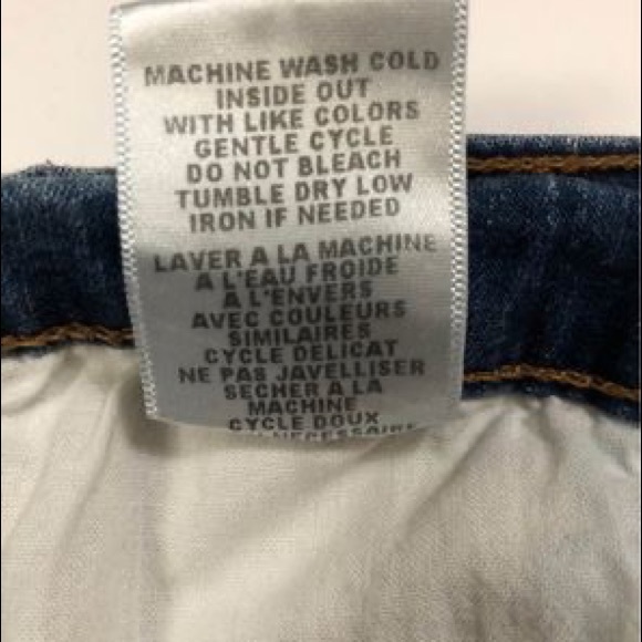 Women's NYDJ Crop Capri Jeans Lift Tuck Technology Size 8 - Picture 6 of 7